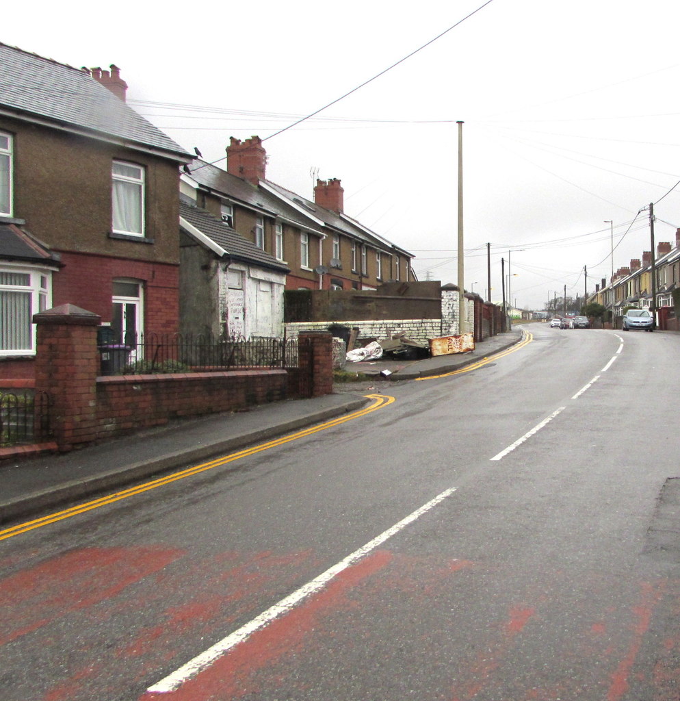 Up Varteg Road, Varteg © Jaggery :: Geograph Britain And Ireland