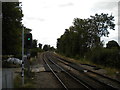 Railway east of Welling station