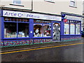 Colourful part of Commercial Street, Blaenavon