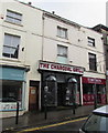 Derelict former Charcoal Grill, George Street, Stroud