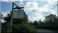 Sign at Cawley Hall (Eye)