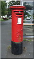 George V postbox on Oxbarn Avenue, Wolverhampton