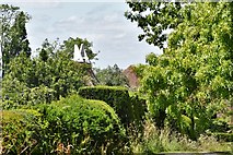 TQ8125 : Great Dixter Garden: Oast house, no longer used as such by Michael Garlick