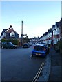 East Grove Road, Exeter with terraced houses