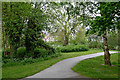 Canalside park near Amington in Staffordshire