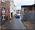 Narrow side road in Stroud town centre