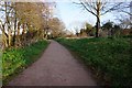 Royal Military Canal Path towards Scanlons Bridge