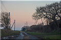 St Giles in the Wood : Country Lane