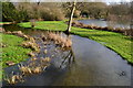 River Dever from the bridge at Stoke Charity