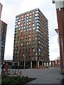 Apartment block off Upper Well Street