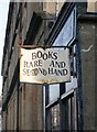 Sign outside McLaren Books