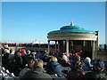 TV6198 : Midday Christmas 2019 view of a concert at Eastbourne Bandstand by Adrian Diack
