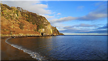 NH7459 : Rosemarkie Bay near Scart Craig by Julian Paren