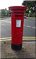 George V postbox on Heath Road, Bebington