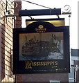 Sign for the Mississippi