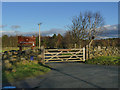 Entrance to Blackhills Campsite