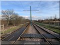 Tram lines to Nottingham