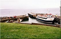 ND3773 : The John O'Groats Ferry in the harbour by Peter Jeffery