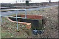 Drainage channel going under Stratford Road, Beachampton