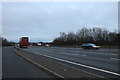 The A43 approaching Towcester