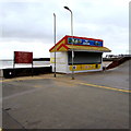 Ice cream stall at the southern end of Mackworth Road, Porthcawl