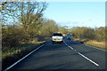 NU0321 : A697 heading north by Robin Webster