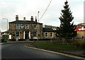 SE1422 : The Black Bull and the Christmas tree, Thornton Square, Brighouse by Humphrey Bolton