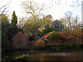 Lake & St Leonards church, Lexden park