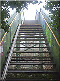 ST5672 : Rownham Hill footbridge by Neil Owen