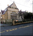 KEEP CLEAR on Harold Road, Abergavenny