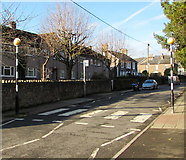 SO2914 : Zebra crossing, Chapel Road, Abergavenny by Jaggery
