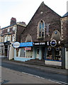 Halls Furniture shop and Mayzmusik, Abergavenny