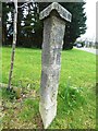 SX0766 : Old Guide Stone by the A389, Priory Road, Bodmin parish by Rosy Hanns