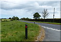 Junction along the A487 near Llantood