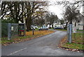 Entrance to Defence Munitions Depot housing