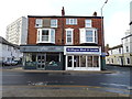 Cafe and adjacent shop on South Cliff Road, Bridlington