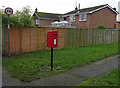 Elizabeth II postbox on Middlehowe Green, Walkington