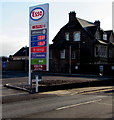 December 29th 2019 Esso fuel prices, Abergavenny