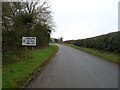 Entering Holme on the Wolds