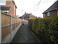 Footpath to Firs Crescent, Allestree