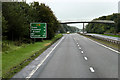 Footbridge over the A78 near Meadowhead Industrial Estate