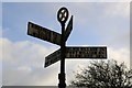 Fingerpost at Loch Head