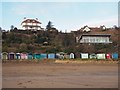 Beach Huts at Coldingham Sands