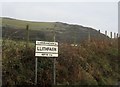 Arwydd pentref Llithfaen / Llithfaen village sign