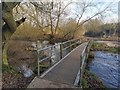 Footbridge over River Poulter