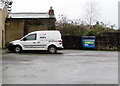 Watts Group van parked outside Althorpe House, Lydney