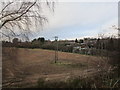 The fringe of Rainworth seen from Cycle Route 6