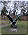 Eagle sculpture, Crow Nest Park, Dewsbury