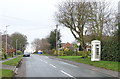 K6 telephone box on White Gap Road, Little Weighton