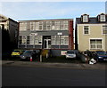 First and Bluebird Coaches booking office, Orchard Street, Neath